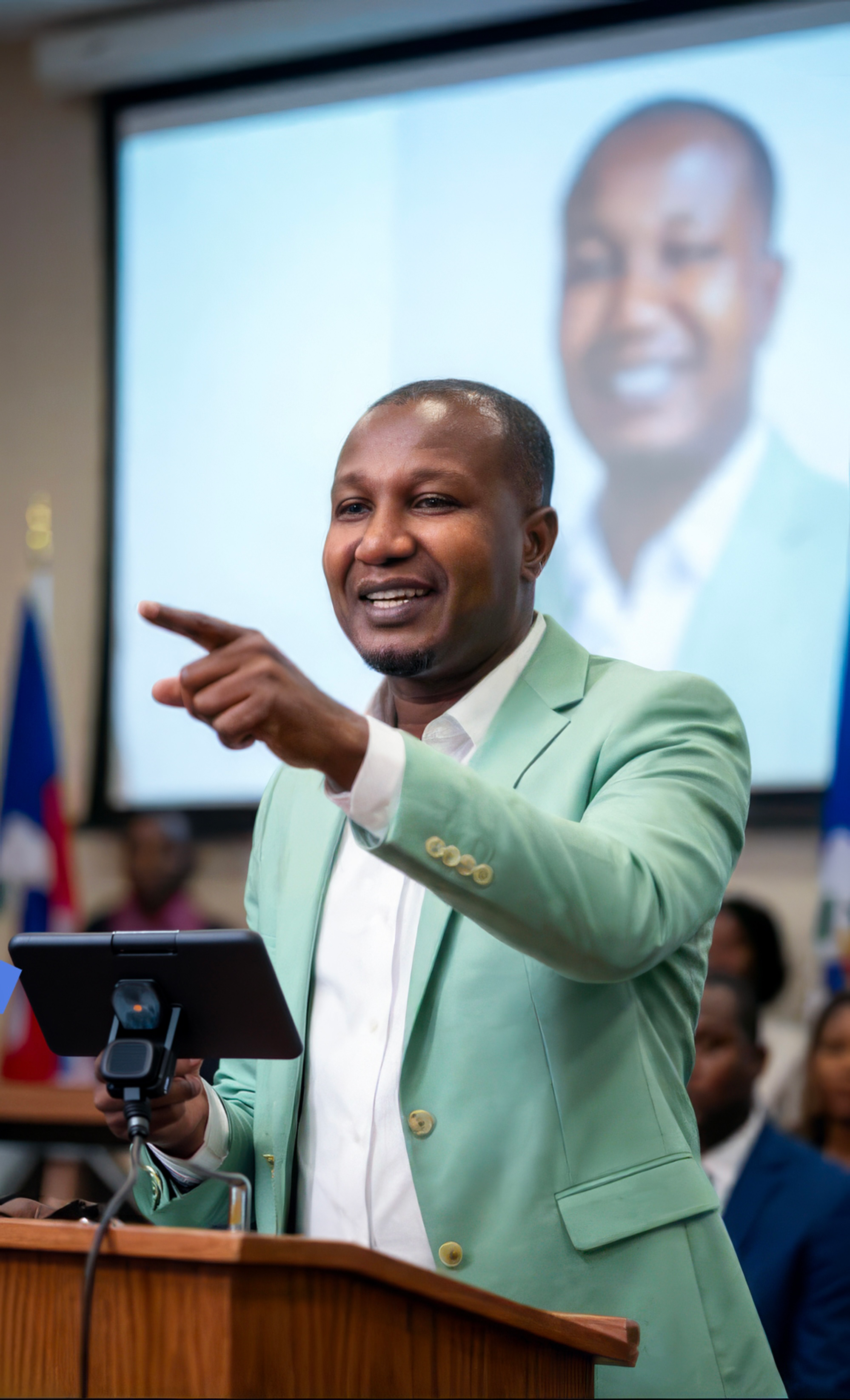 Markens Larose, Candidat Député — Engagé pour le peuple haïtien